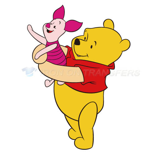 Winnie the Pooh Iron-on Stickers (Heat Transfers)NO.930